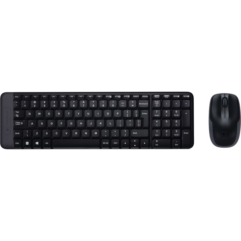 Kit tastatura + mouse Logitech MK220, Wireless