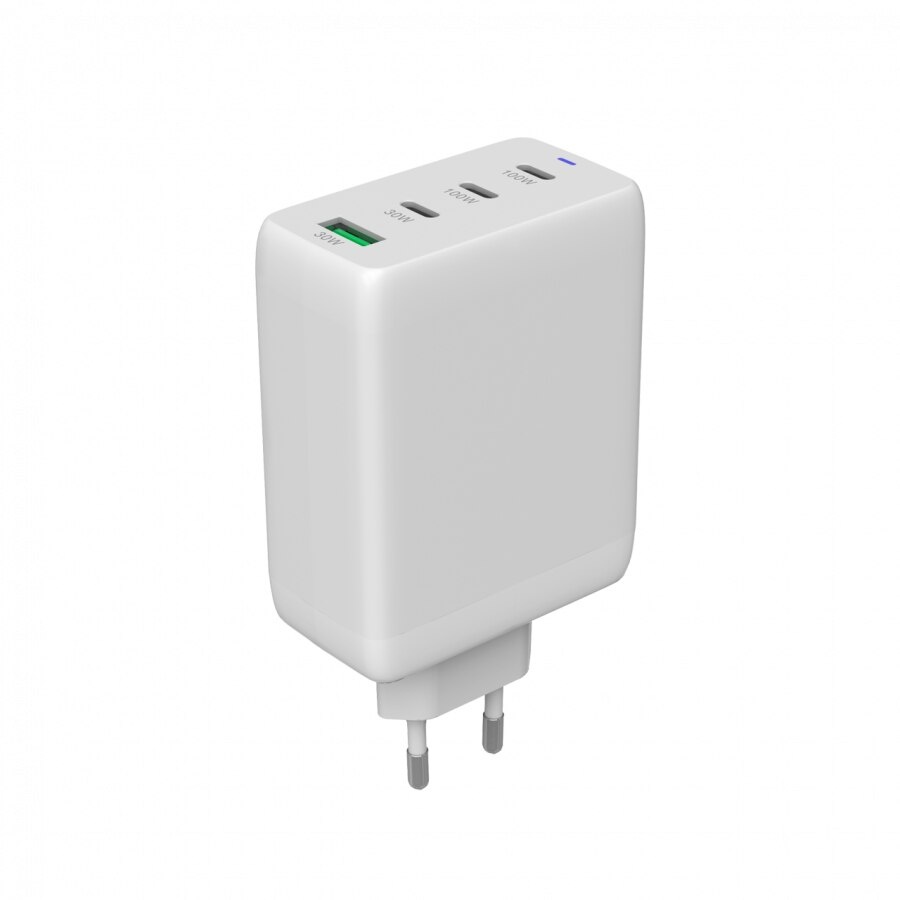 Incarcator retea CANYON CNS-CUW100ACC, 100 W, 3x USB Type-C PD, 1x USB QC Alb