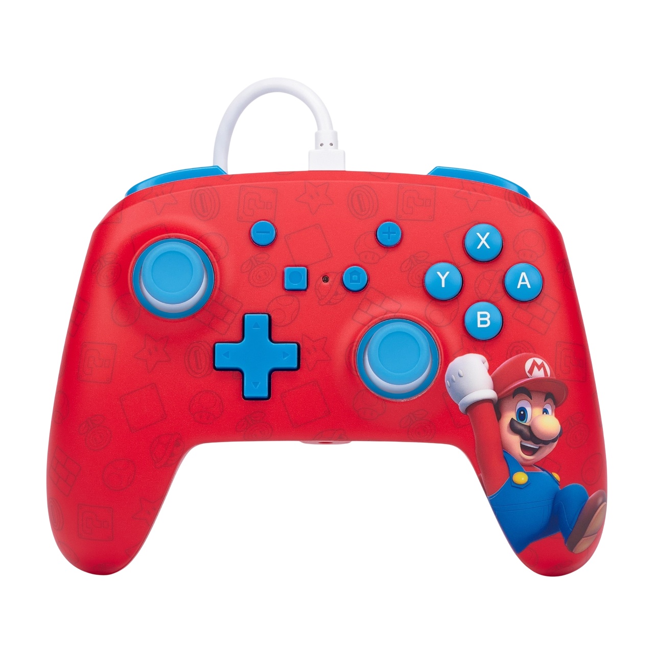 Controller Powera Enhanced Wired Woo Hoo Mario - Nsw