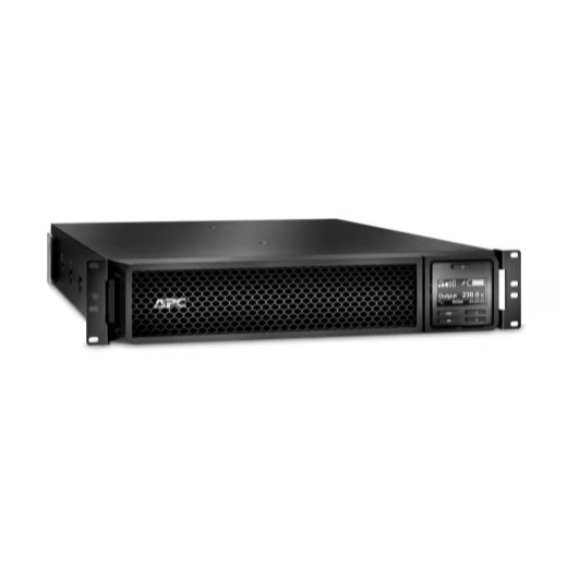 UPS APC SRT3000RMXLI Smart On-Line Rackmount 2U, 3000VA/2700W, 8 prize IEC C13, 2 prize IEC C19, Dubla conversie, LCD Display