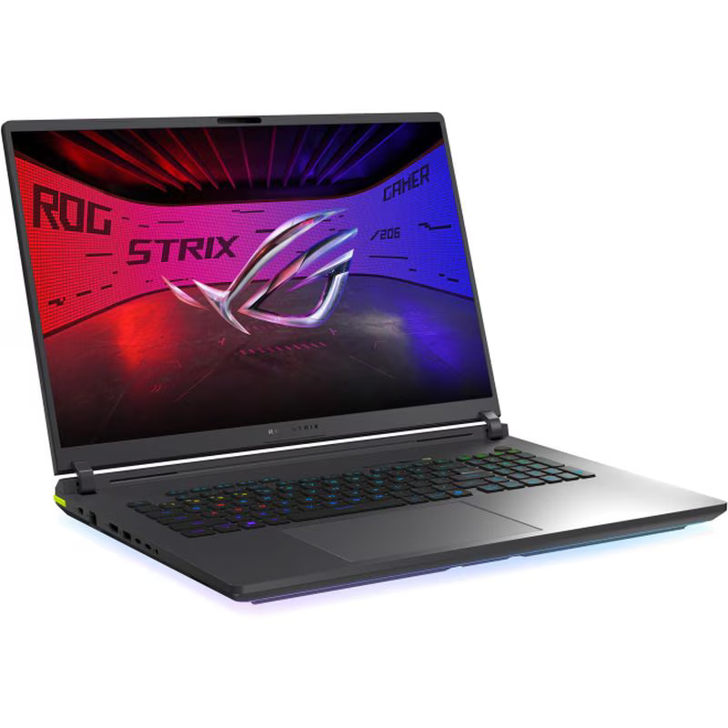 Laptop Asus ROG Strix G18 G815LR G815LR-S9057, 18 inch 2560 x 1600, Intel 255HX 20 C / 20 T, 1.8 GHz - 5.2 Ghz, 36 MB cache, 32 GB DDR5, 1 TB SSD, Nvidia GeForce RTX 5070 Ti, Fara sistem de operare, Gri