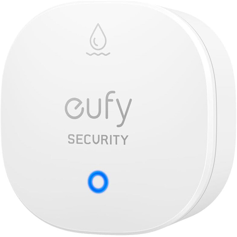 Senzor smart de apa si inghet eufy, IP65, compatibil cu HomeBase S380 si S280, Alb