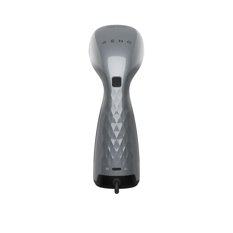 Aparat de calcat vertical cu aburi Aeno AGS0002, 1190 W,timp de incalzire 40 sec, capacitate rezervor apa 110 ml, putere abur 24 g/min, temperatura aburului pana la 145°C, geanta de voiaj, manusa, pahar de masurat incluse, gri metalizat