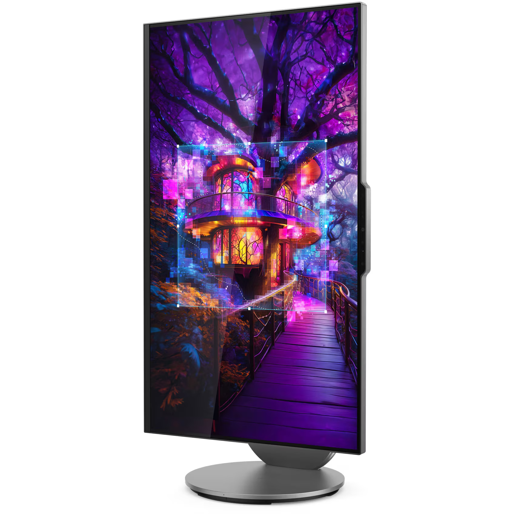 Sistem All-in-One Lenovo Yoga AIO 27IAH10 cu procesor Intel® Core Ultra 9 285H pana la 5.4GHz, 27" QHD, IPS, 120Hz, 32GB LPDDR5x, 1TB SSD, NVIDIA® GeForce RTX™ 4050 6GB GDDR6, No OS, Luna Grey, 3y on-site Premium Care