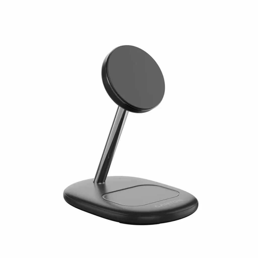 Incarcator wireless 2-in-1 Canyon WCS-205, 15W, negru