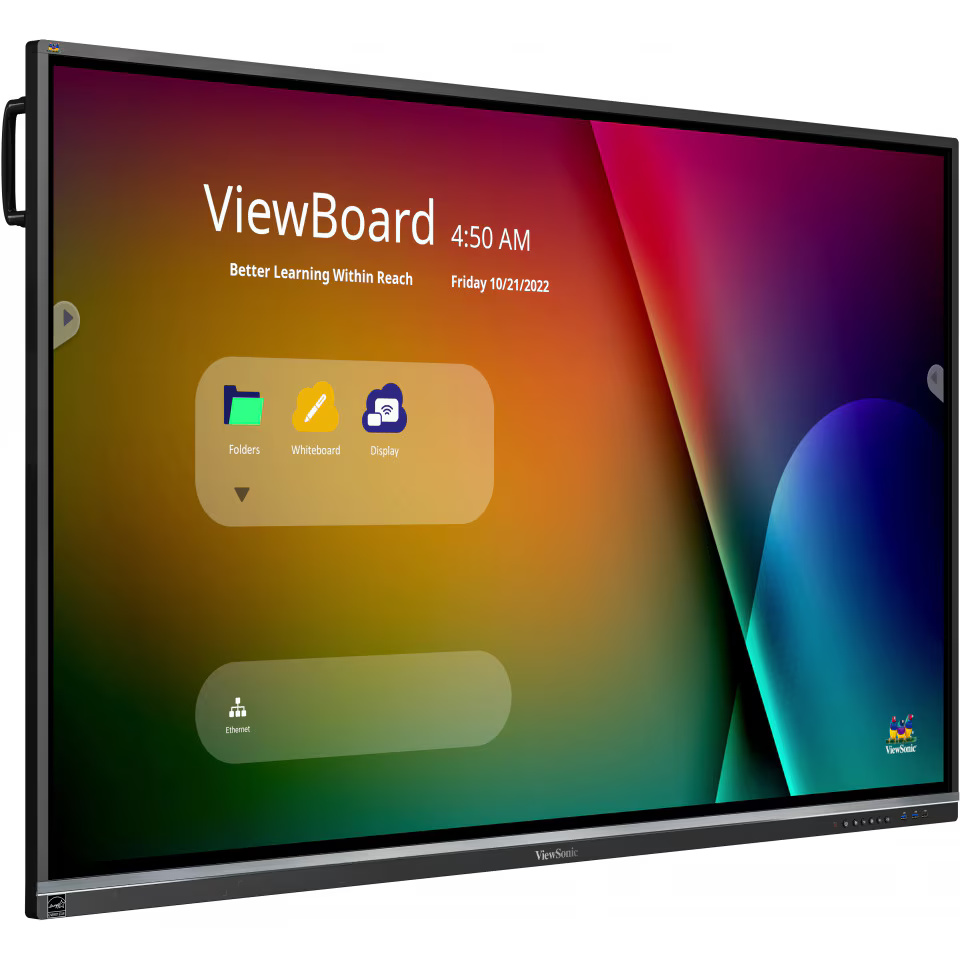 Tabla interactiva ViewSonic IFP6550-5F, 65", 3840x2160px, negru