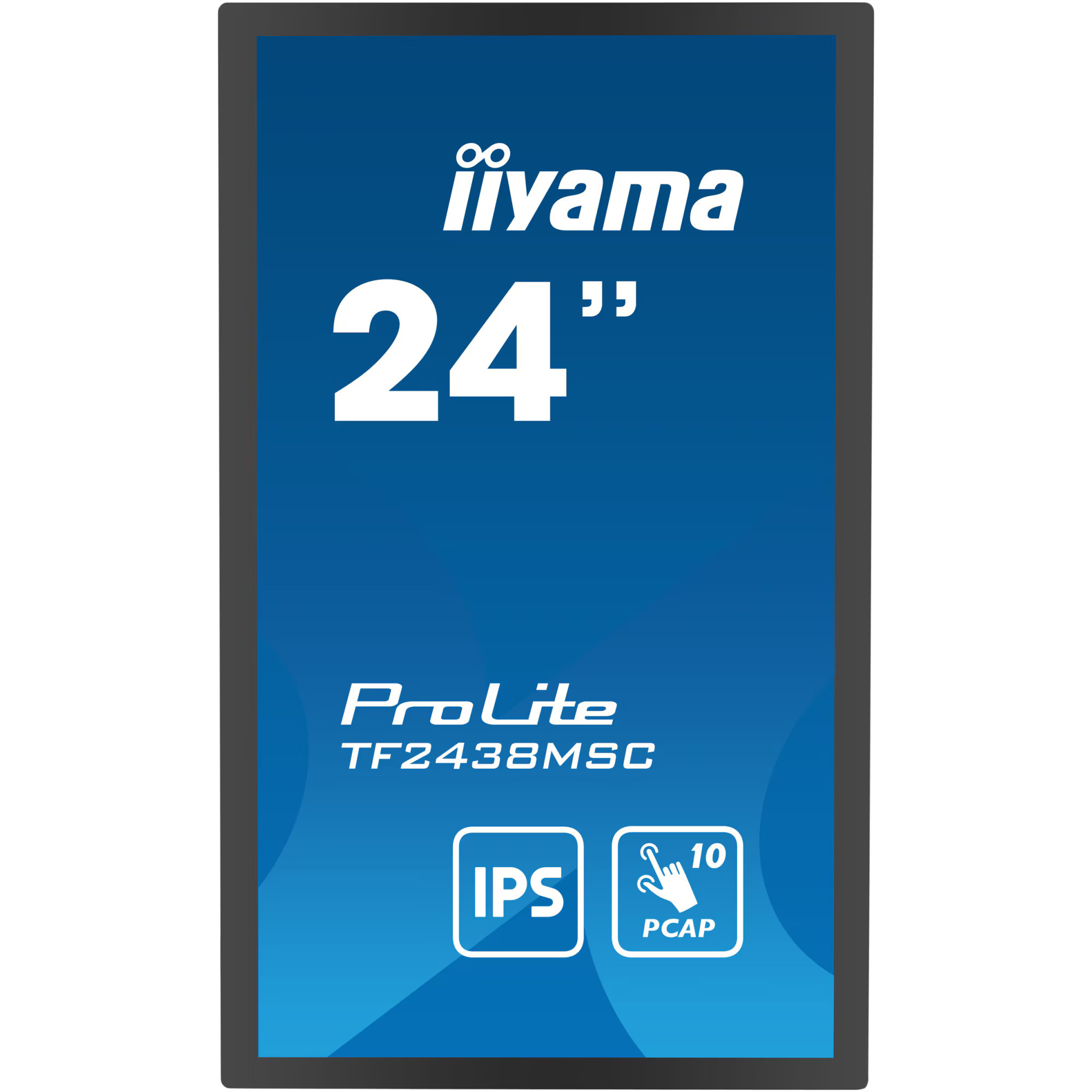 Monitor LED IPS iiyama ProLite Touch Open Frame TF2438MSC-B1 23.8" Full HD, 5ms, HDMI, Display Port, HUB USB 2x3.2