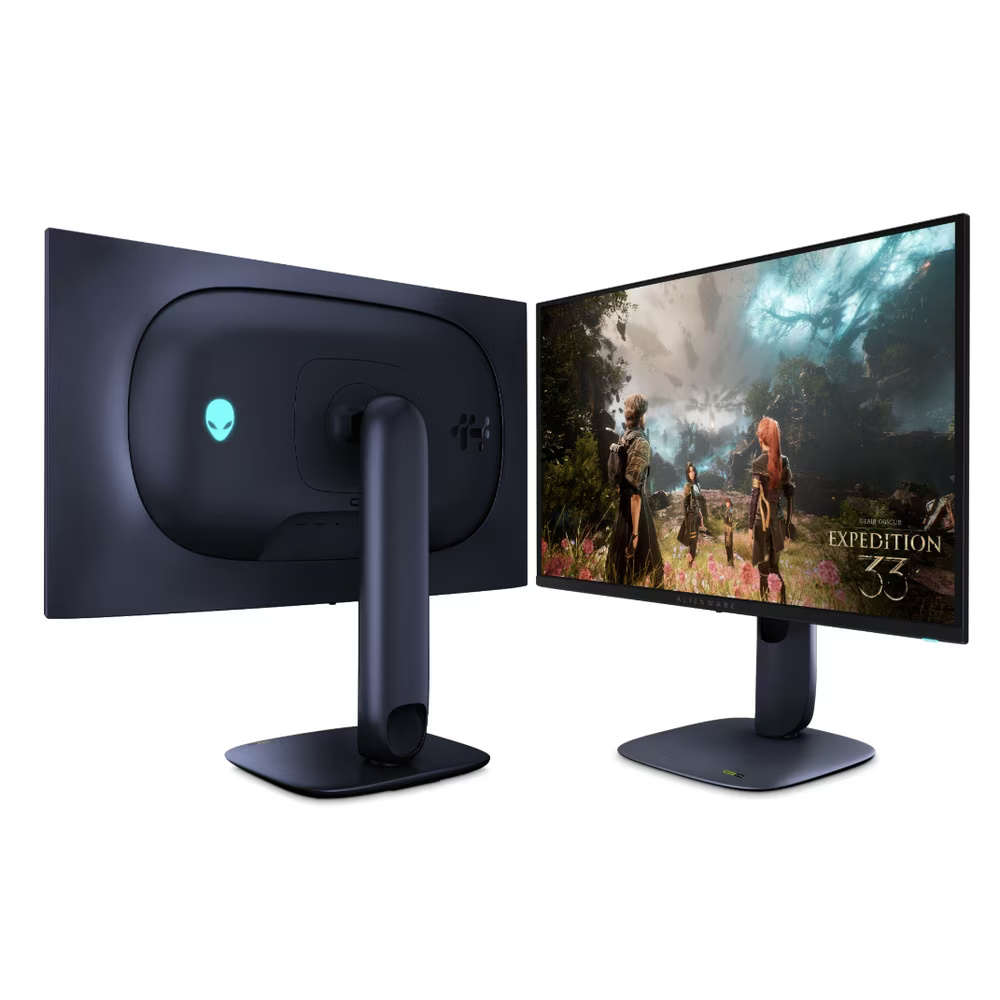 Monitor Gaming QD-OLED Dell Alienware 26.7" AW2725Q, UHD 3840 x 2160, HDMI, DisplayPort, Pivot, 240 Hz, 0.03 ms Negru