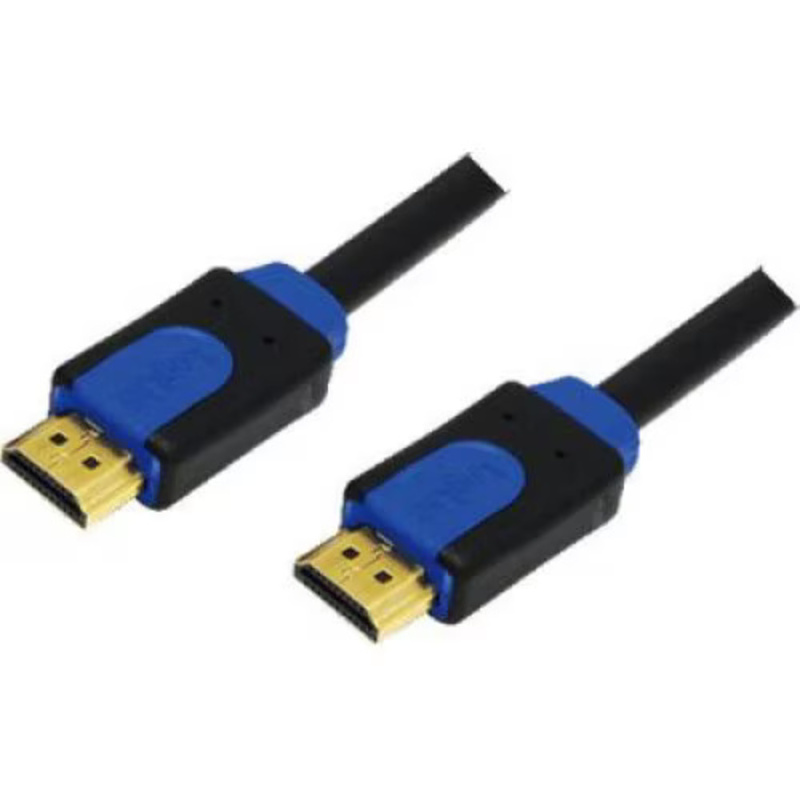 CABLU HDMI high speed with. ethernet LOGILINK, 5m, (T/T), suporta rezolutii 3D TV si 4K UHD, gold plated, black