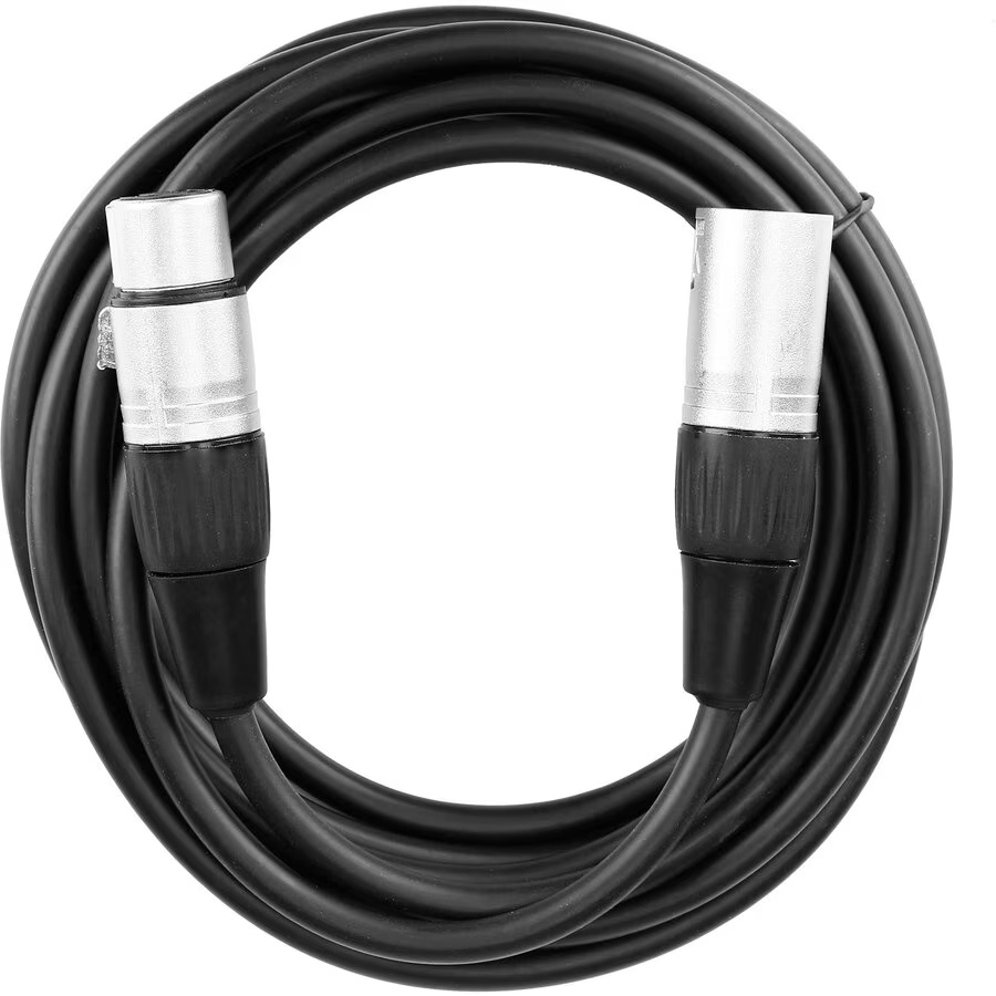 Cablu pentru microfon Saramonic, 3m, XLR 3 pini, Negru