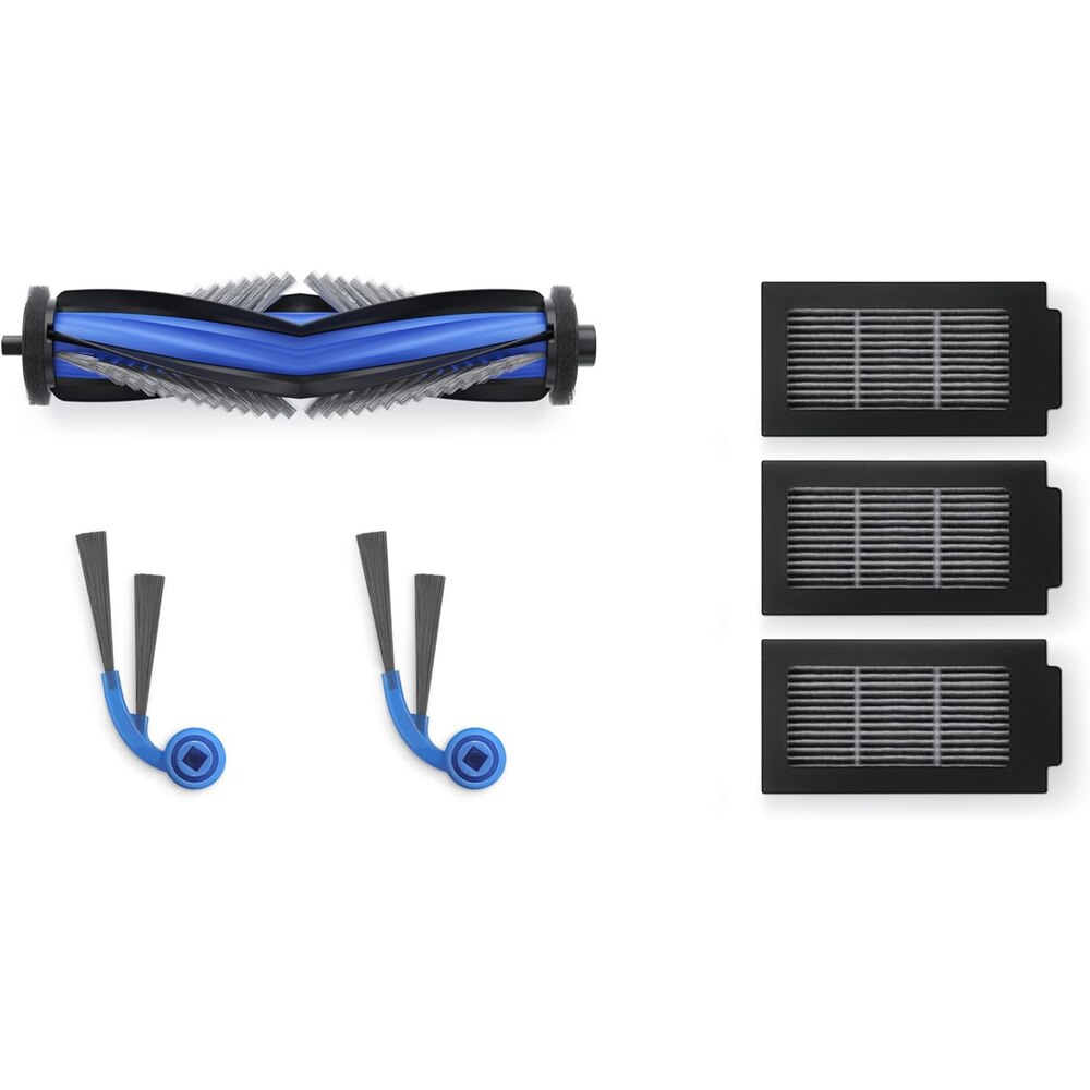 Service kit T30C Ecovacs DKT060212, 1 perie principala, 2 perii laterale, 3 filtre antibacteriene