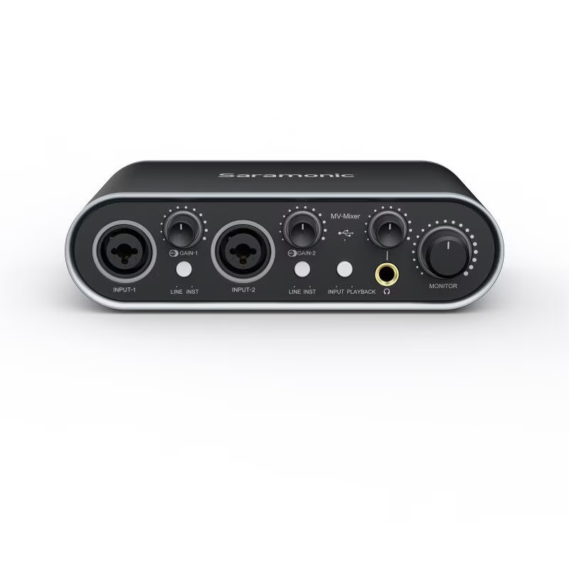 Interfata audio cu doua canale Saramonic2 x XLR-1/4"