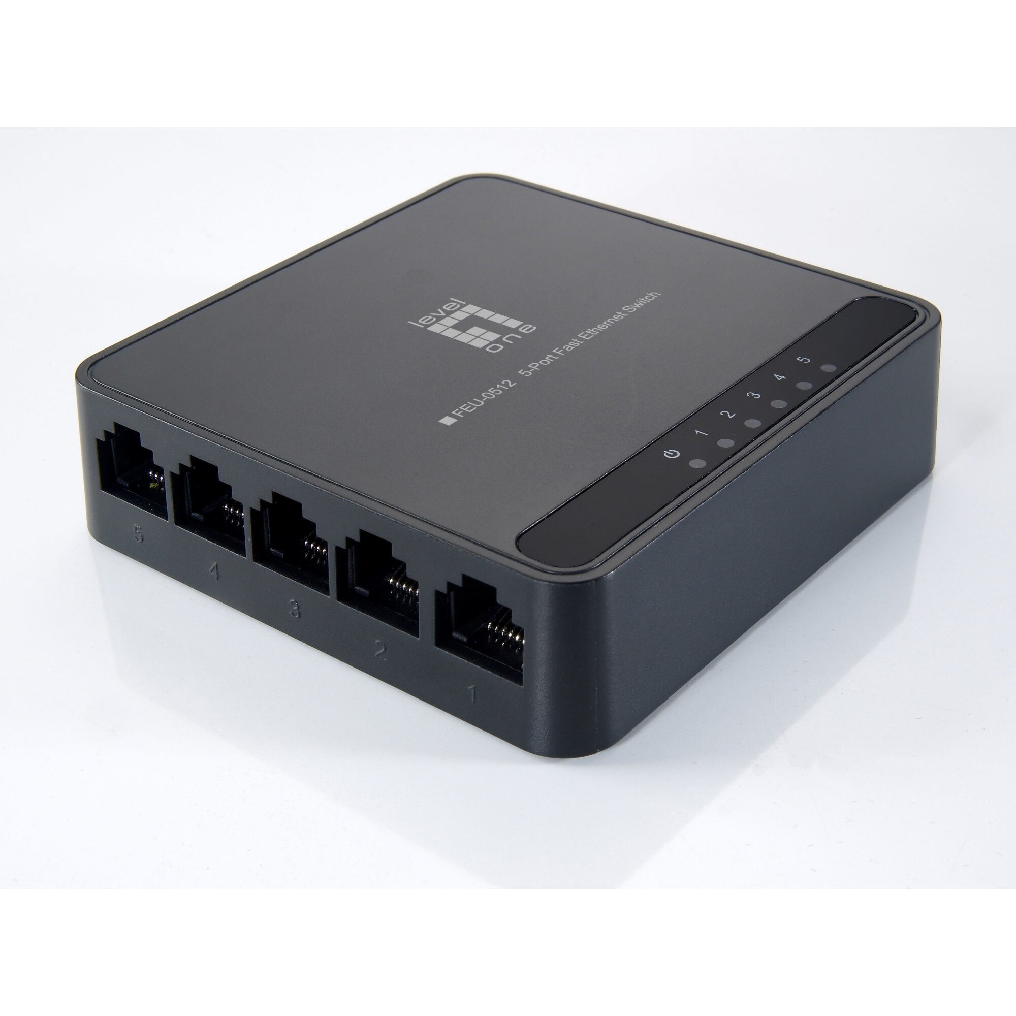 Switch LevelOne FEU-0512, 5 porturi, Fast Ethernet 10/100Mbs