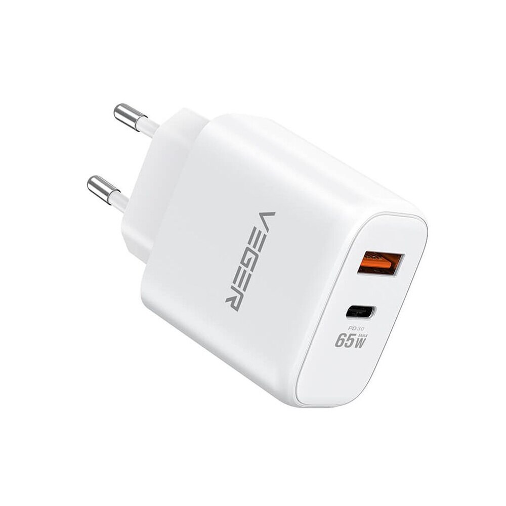 Incarcator retea, Veger, 65W, USB-C, alb