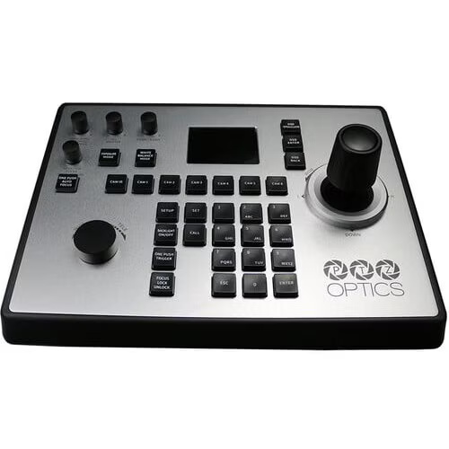 Controller Joystick serial/IP PTZOptics PT-JOY-G4, pentru camere PTZ, 255 presetari prin IP, 2.02 kg