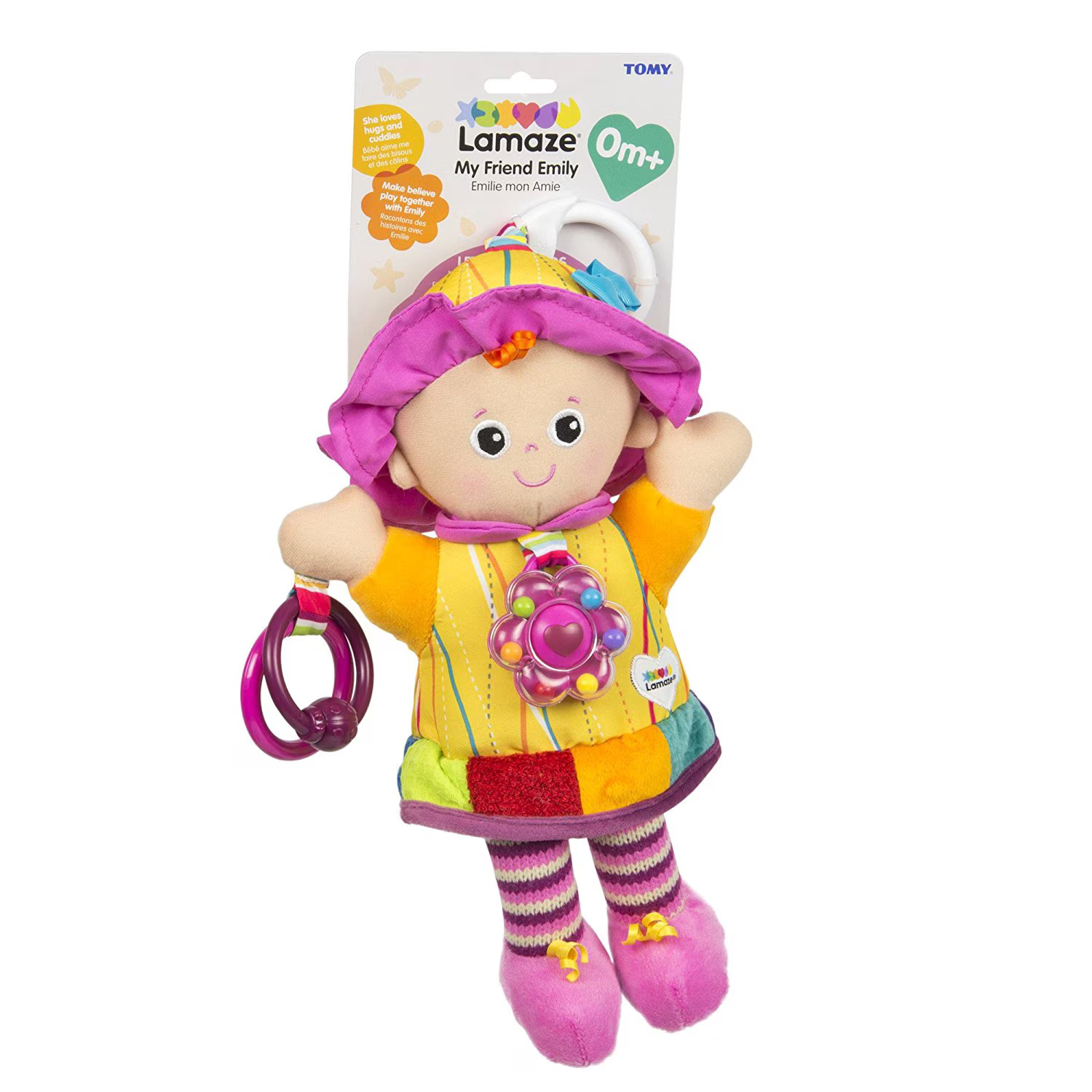 Jucarie pentru carut/patut, Papusica Emily, Lamaze