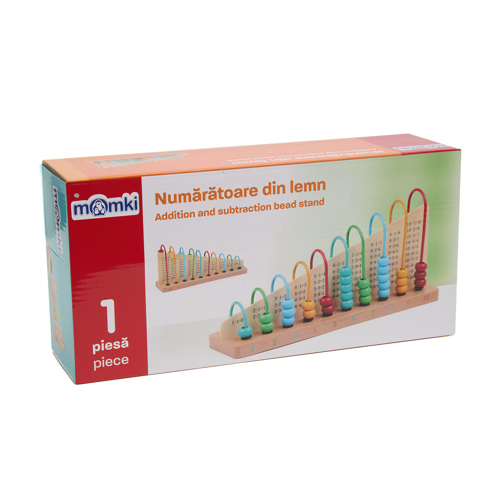Joc educativ Momki - Numaratoare lemn