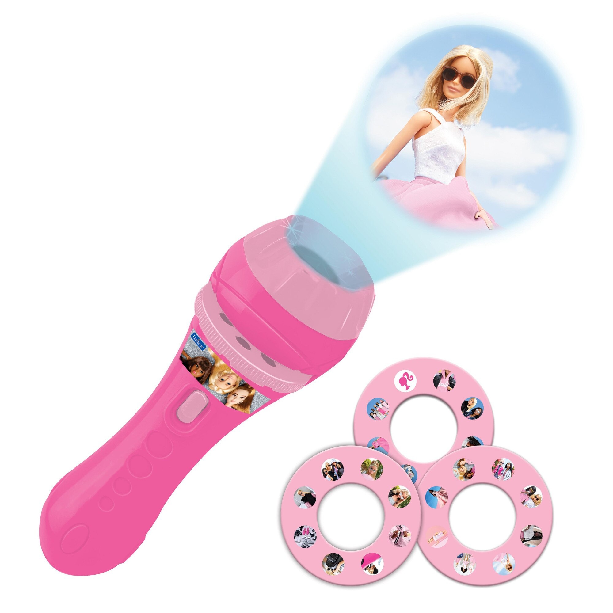 Lanterna cu proiector Lexibook - Barbie