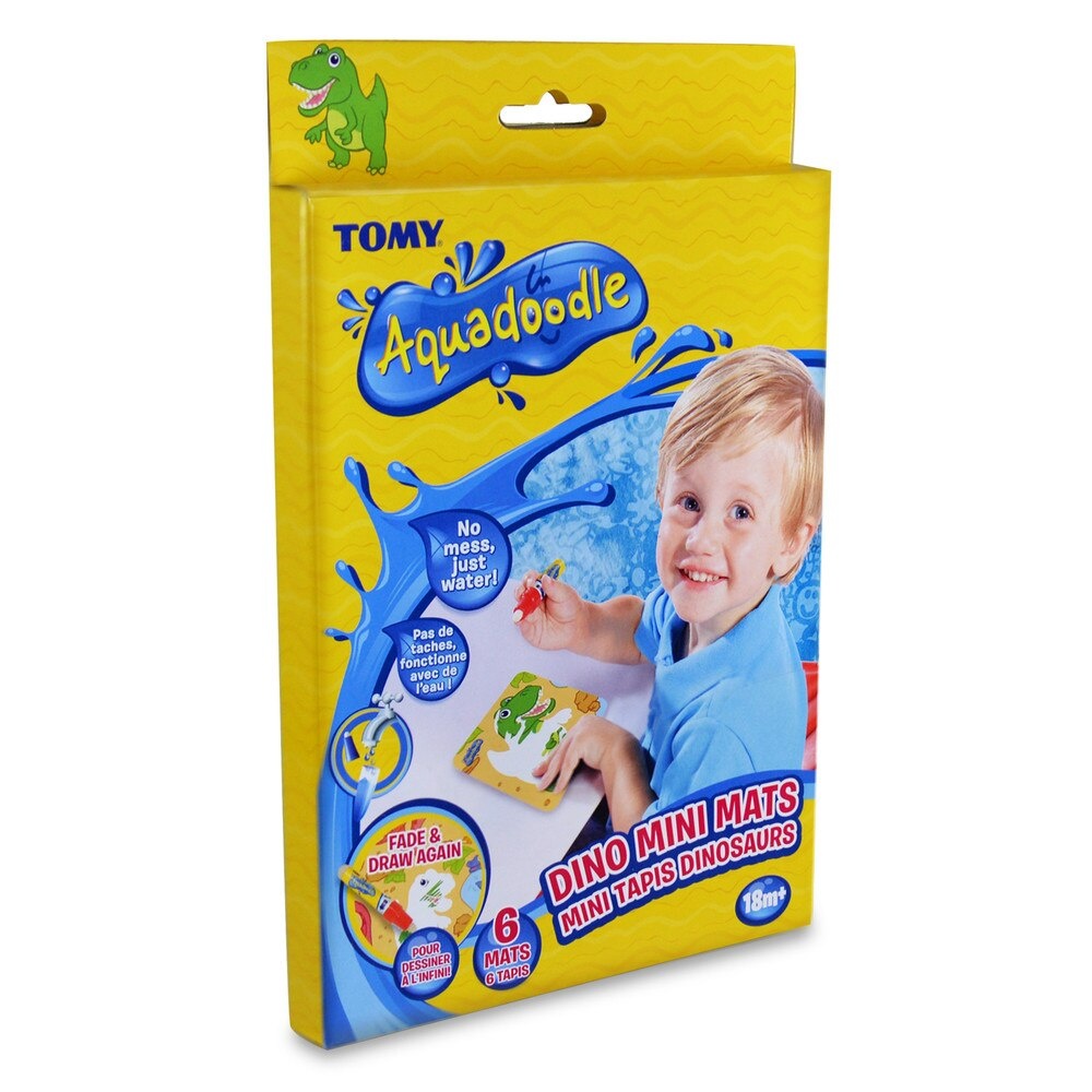 Set pentru desenat cu apa Tomy - Aquadoodle, Mini Dino