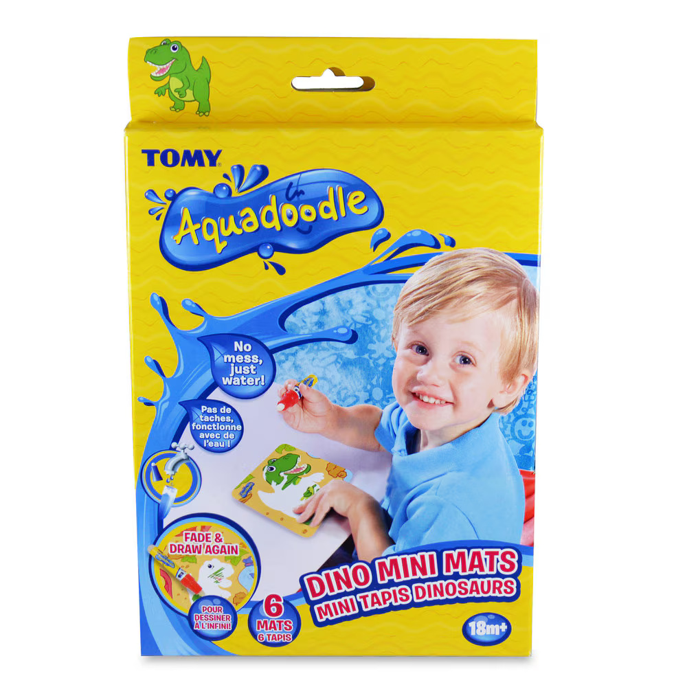 Set pentru desenat cu apa Tomy - Aquadoodle, Mini Dino