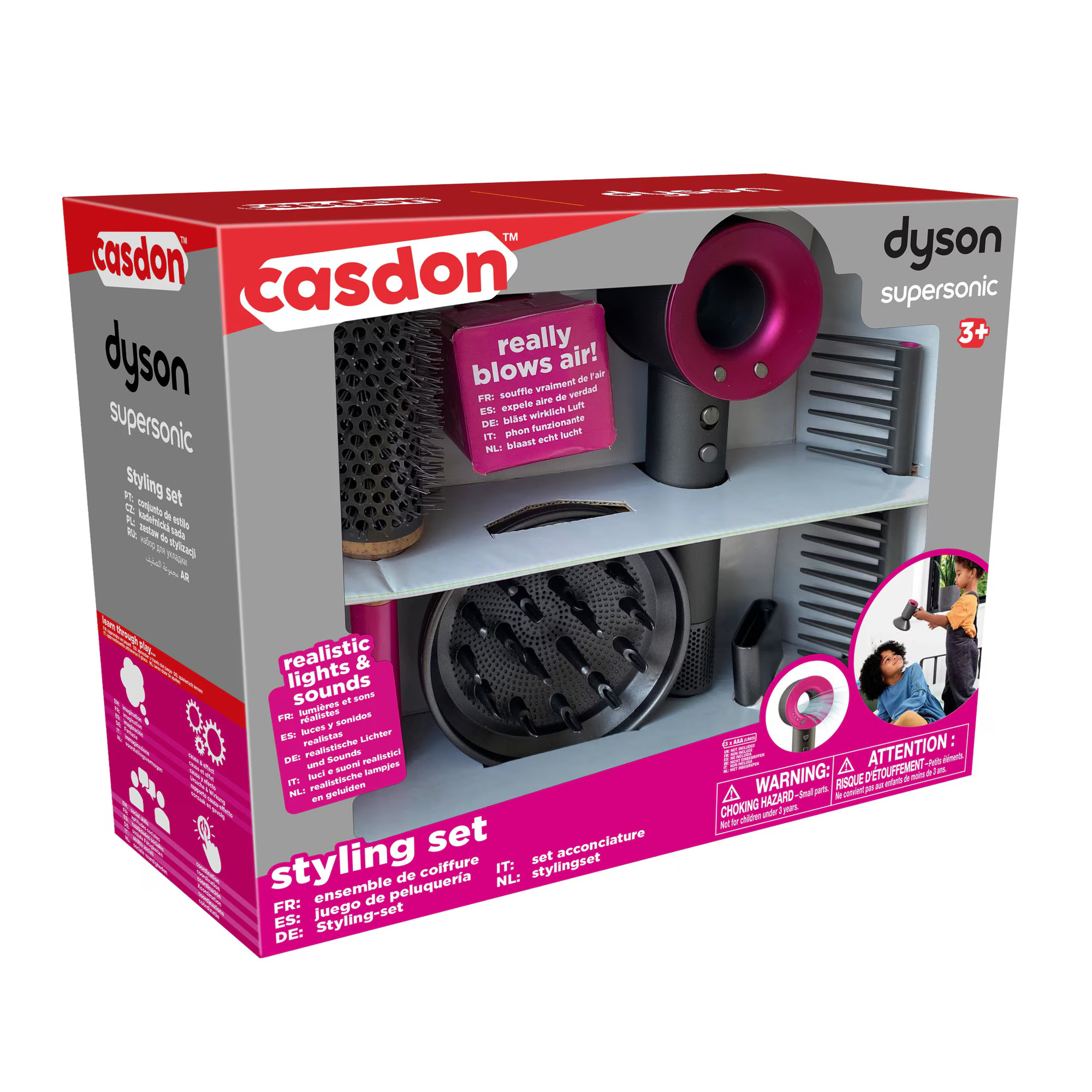 Set styling Casdon - Dyson Supersonic