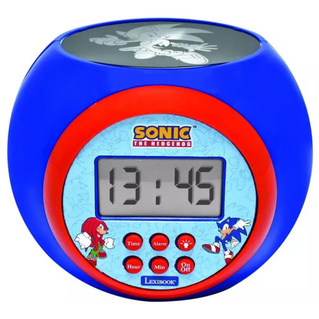 Ceas desteptator Lexibook - Sonic, cu proiector
