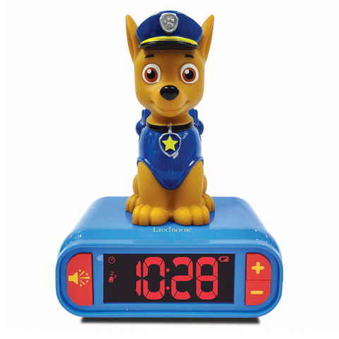 Ceas desteptator Lexibook - Paw Patrol, cu lumini si sunete