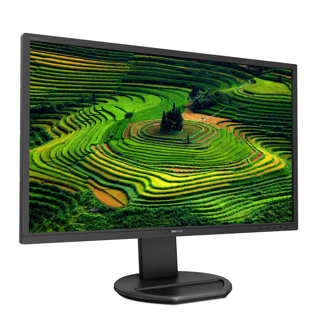 Monitor LED TN Philips 21.5", Full HD, HDMI, 1ms, Negru, 221B8LHEB
