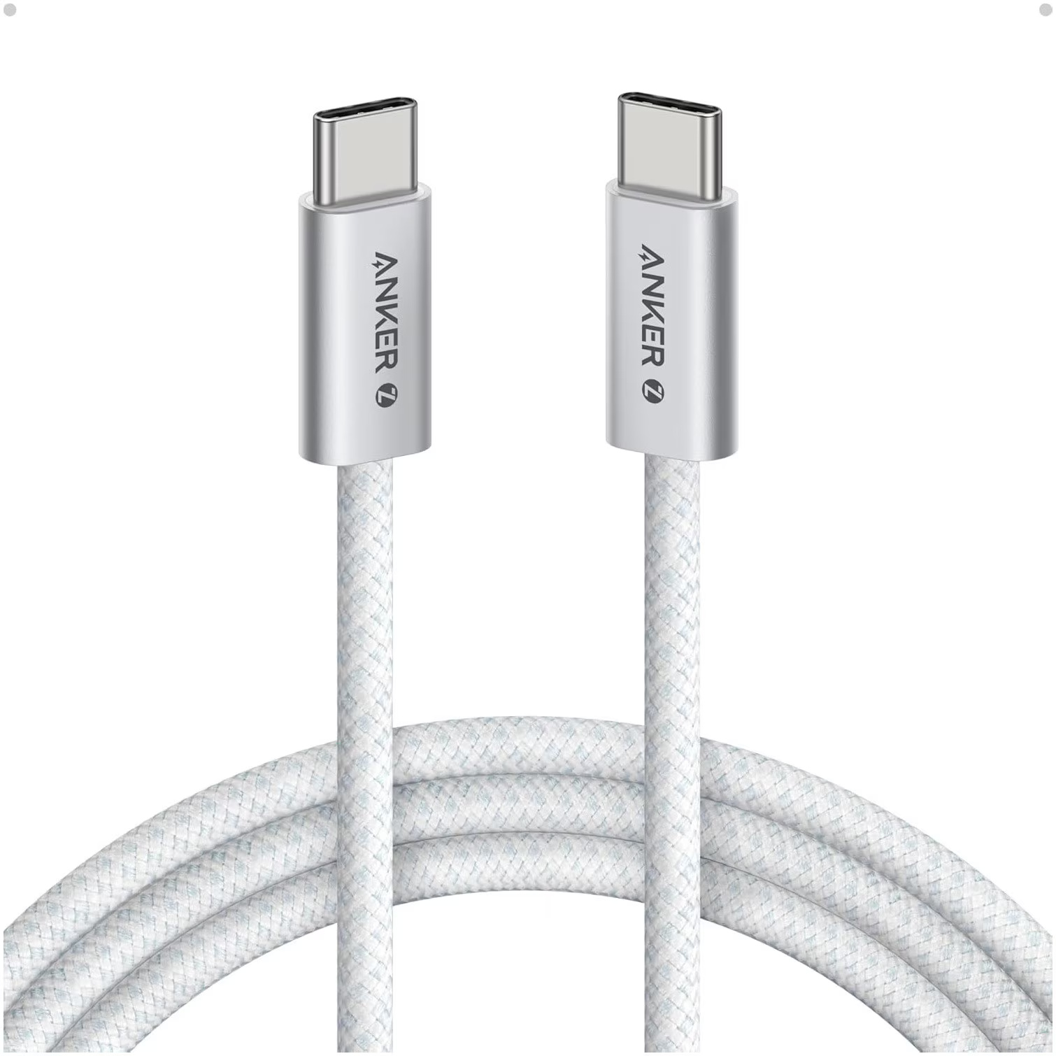 Cablu alimentare si date Anker Zolo, 1m, USB Type-C (T) la USB Type-C (T), 240W, invelis nylon, braided, negru, "A8060H21"  - 0194644288761