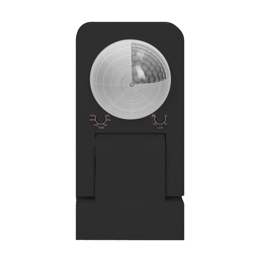 Senzor de miscare ORNO OR-CR-259/B, unghi detectie 360°, 2000W, IP65, reglabil vertical, negru