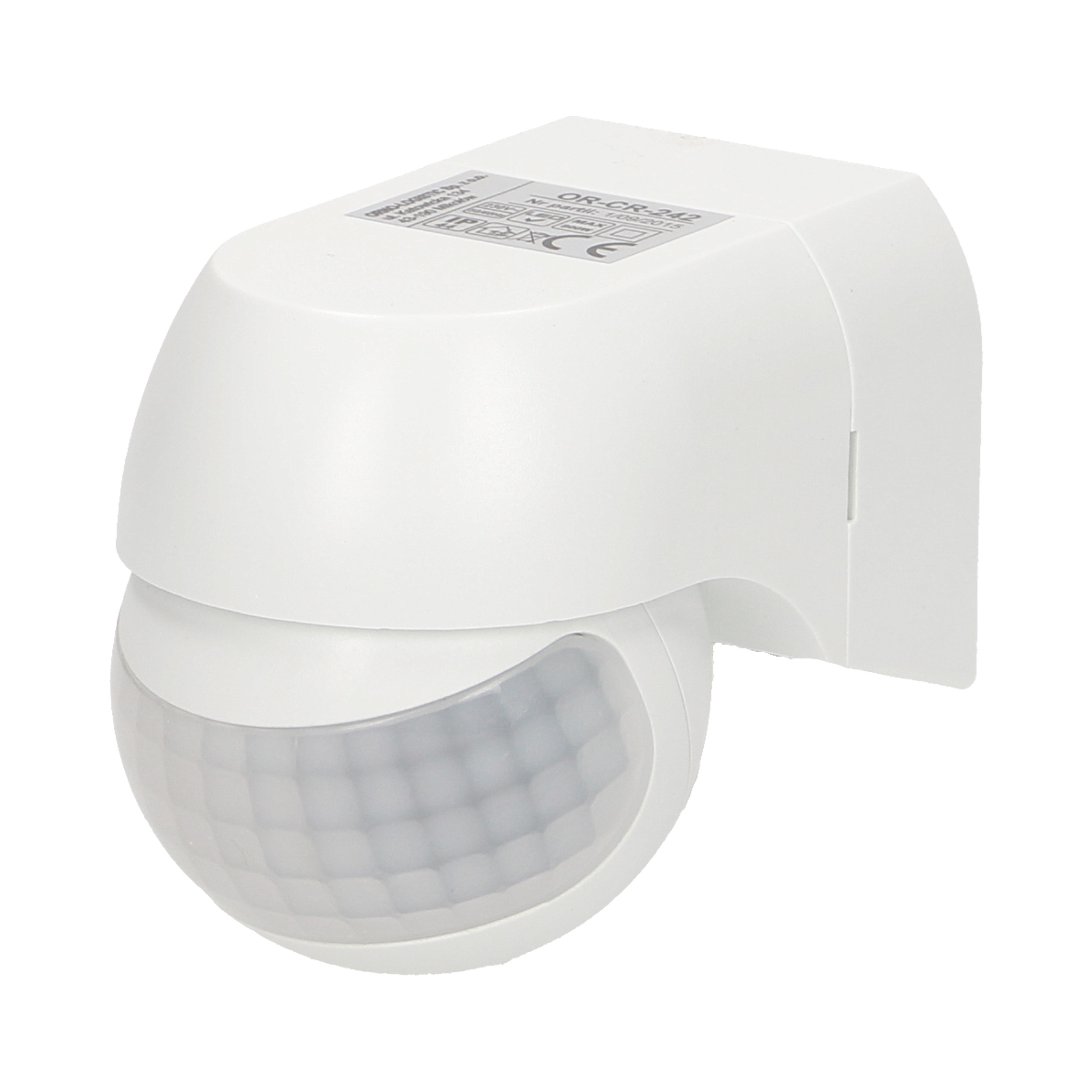 Mini senzor de miscare ORNO OR-CR-242, reglabil vertical si orizontal 180 °, IP44