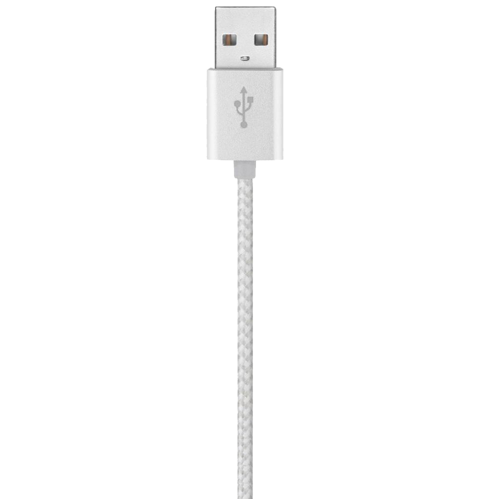 Cablu de date/incarcare Evelatus MFI04, pentru Apple, lungime 2 m, argintiu