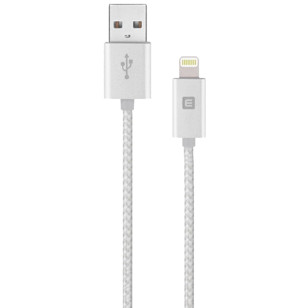 Cablu de date/incarcare Evelatus MFI04, pentru Apple, lungime 2 m, argintiu