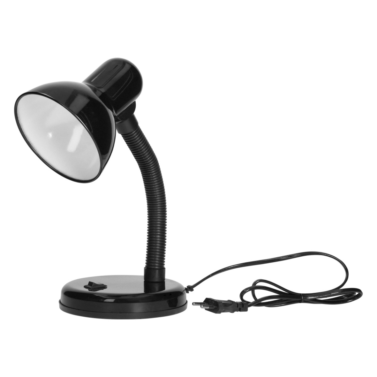 RESIGILAT - Lampa de birou VIRONE FUPI DL-4/B, E27, 40 W, IP20, cablu 1 m, brat flexibil, negru