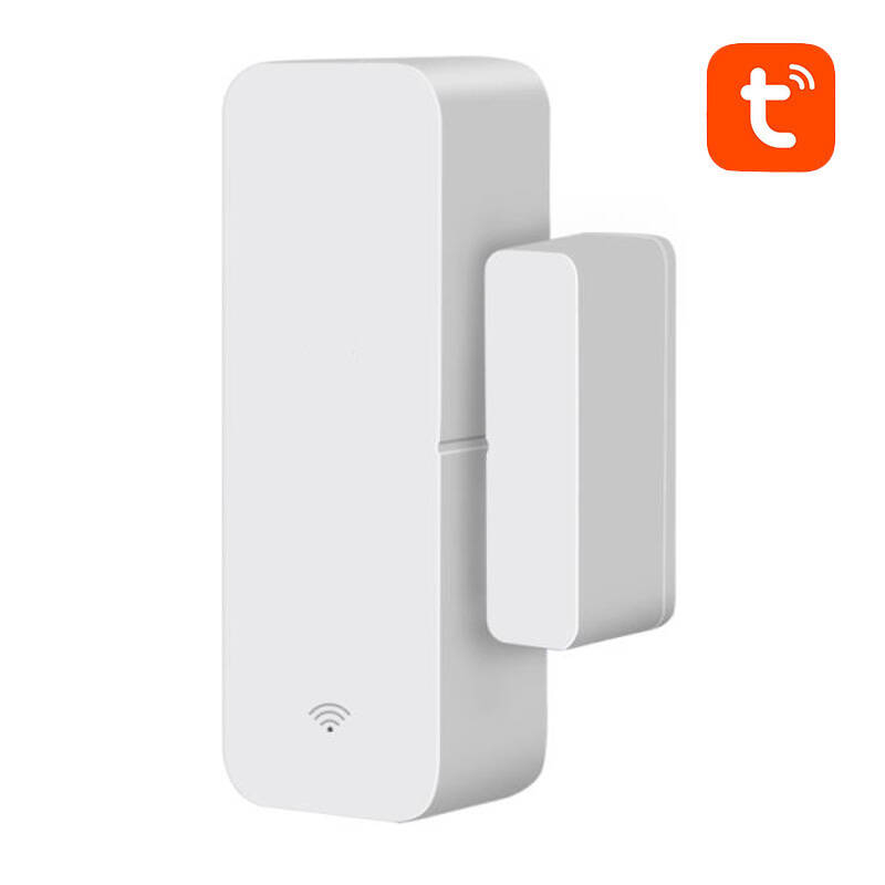 Senzor de fereastra/usa Wireless Gosund S2, Smart, notificari, Aplicatie mobila, Asistent vocal, alb