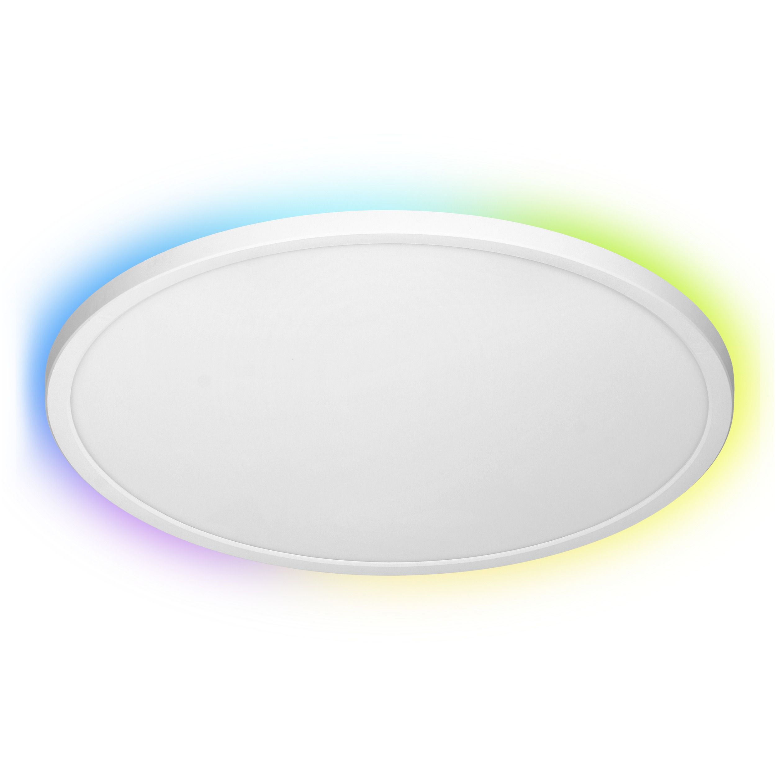 Plafoniera ADVITI Vito AD-PL-6515WLZM/CCT, LED, 36W, 3500lm, 3000K, 4000K, 6500K + RGB, aplicatie Tuya, IP20, IK05, plastic, alb