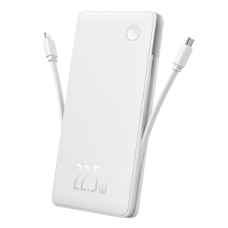 Power Bank Baseus P10067501213-00, 10000mAh, 22.5W, Alb
