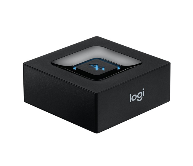 Adaptor audio bluetooth Logitech, 2 x RCA, Negru