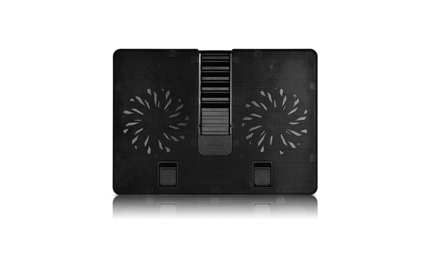 Cooler laptop DeepCool U Pal, 15.6", 2 ventilatoare, USB 3.0, Black
