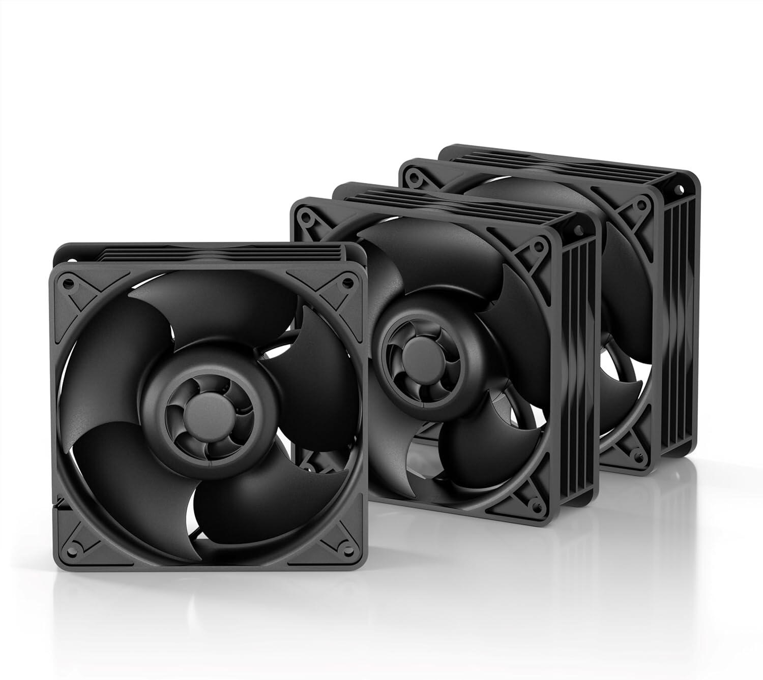 Set 3 ventilatoare Arctic S12038-8K, 120mm, 800-8000 RPM