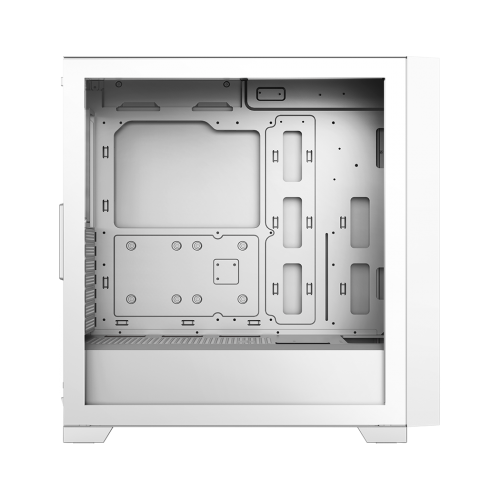 Carcasa PCCooler „C3 D510”, middle tower, fara sursa, 8xfan, PSU shroud, USB 3.1 gen 1 x 2, audio, mic, 7 sloturi expansiune, alb