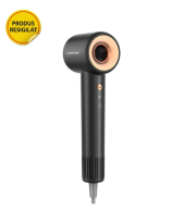 Resigilat-Uscator de par COSHARE HD10, ShineRing, ioni negativi, 110000 RPM, puternic, control termic, negru