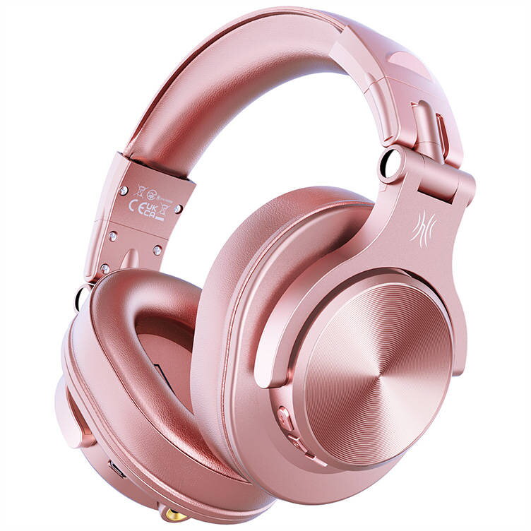 Casti OneOdio Fusion A70, Bluetooth, Roz