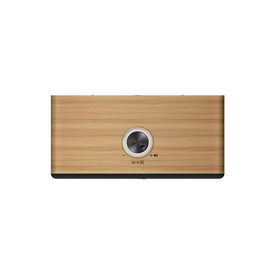 Boxa Bluetooth Genius SP-HF505BT, lemn, maro deschis, 20W