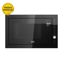 Resigilat Cuptor cu microunde incorporabil Beko BMCB25433BG, 25 L, 900 W, Touch Control, Grill, Timer, Convectie, Negru