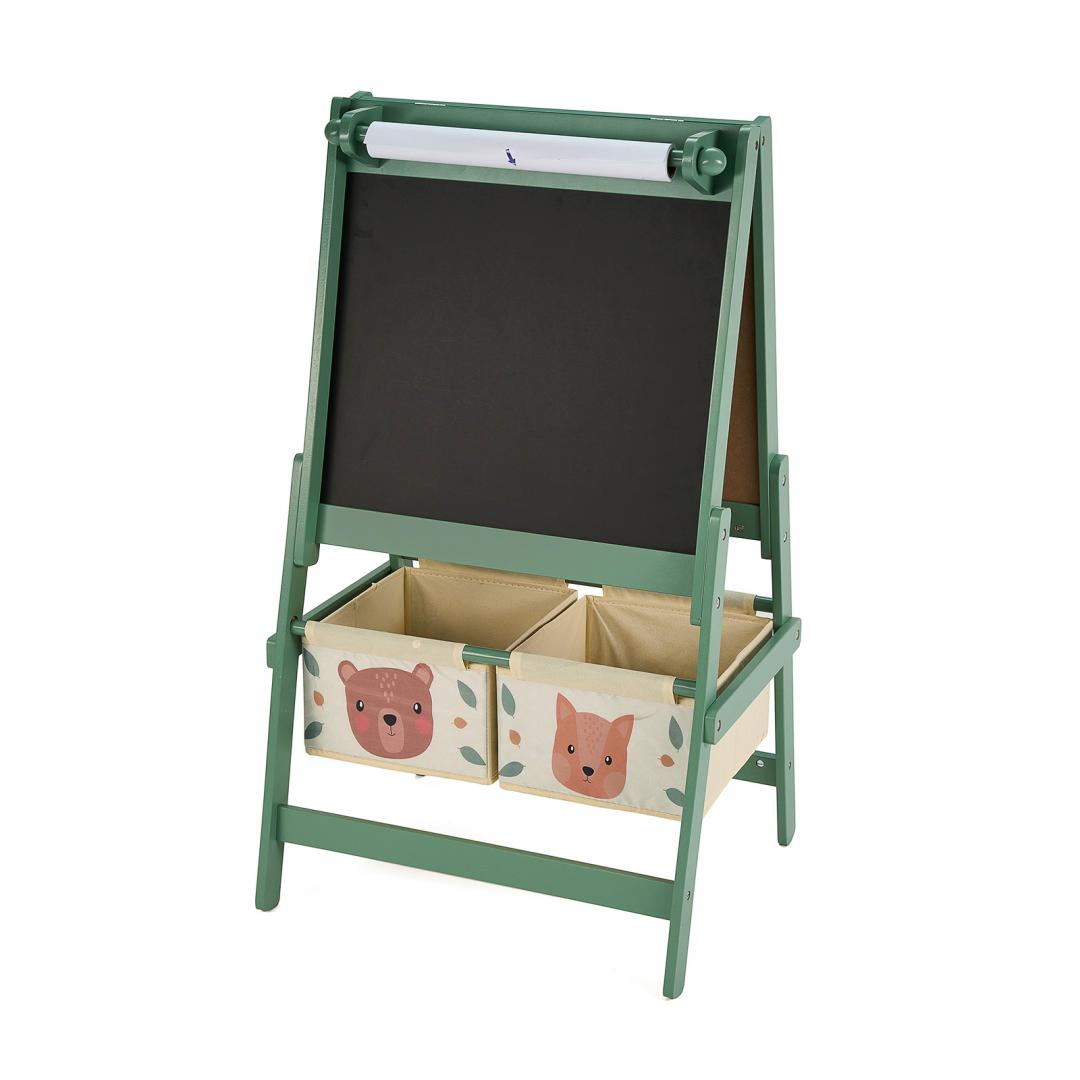 Tabla de scris U-Grow UGMTU07-GNF, Green Forest, magnetica, accesorii incluse