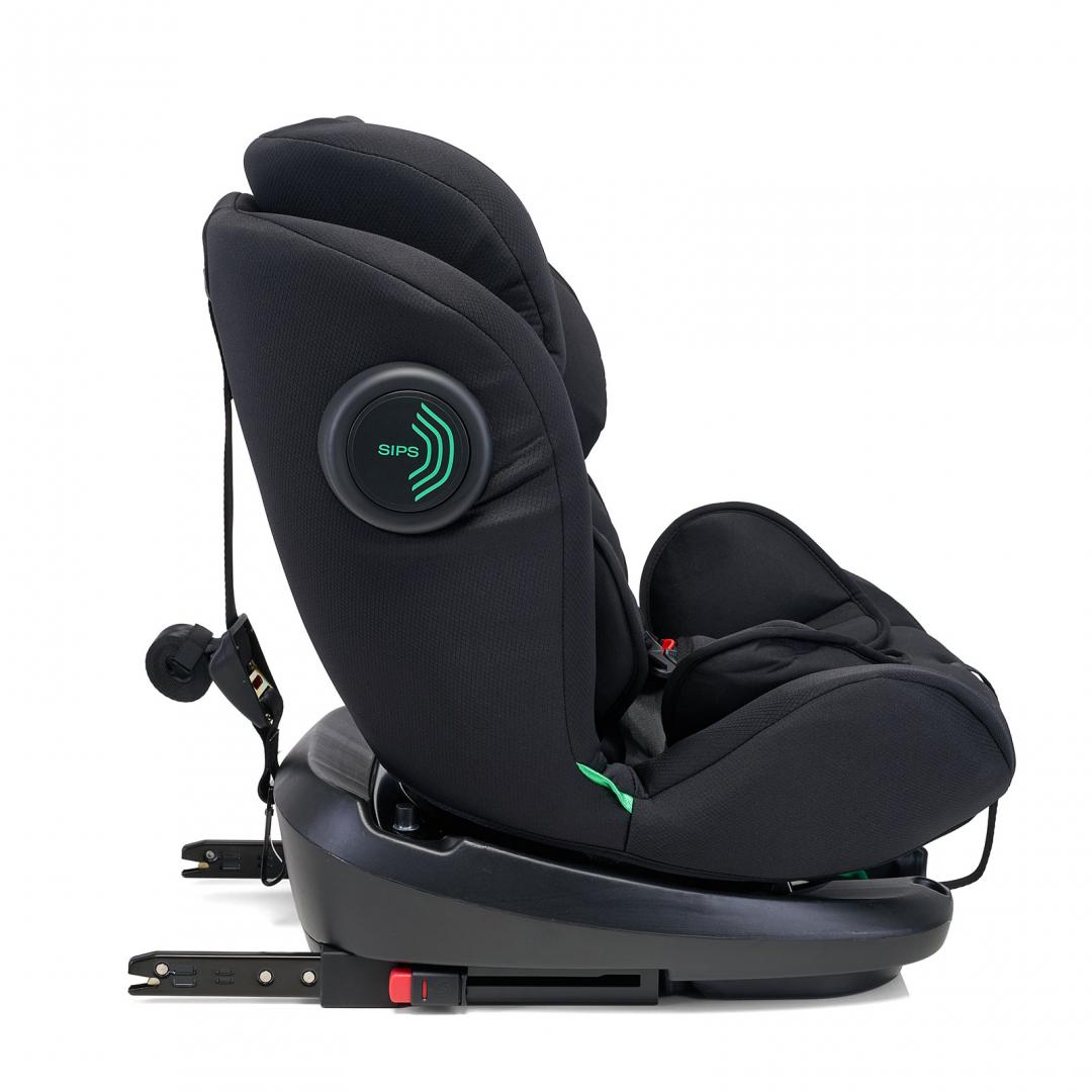 Scaun auto U-Grow Secure+ UG-HB51-BK, rotativ 360, 40-150cm, Isofix, negru