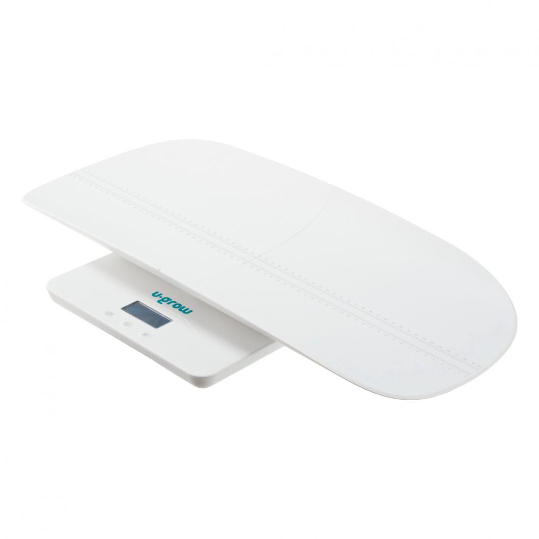 Cantar digital 2in1 U-Grow UG01-BSB, 100kg, Bluetooth, functie Tara, alb