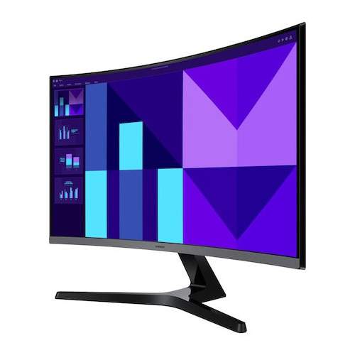 Monitor VA LED Samsung 27" LS27D392GAUXEN, Full HD 1920 x 1080, VGA, HDMI, 100 Hz, 4 ms Negru