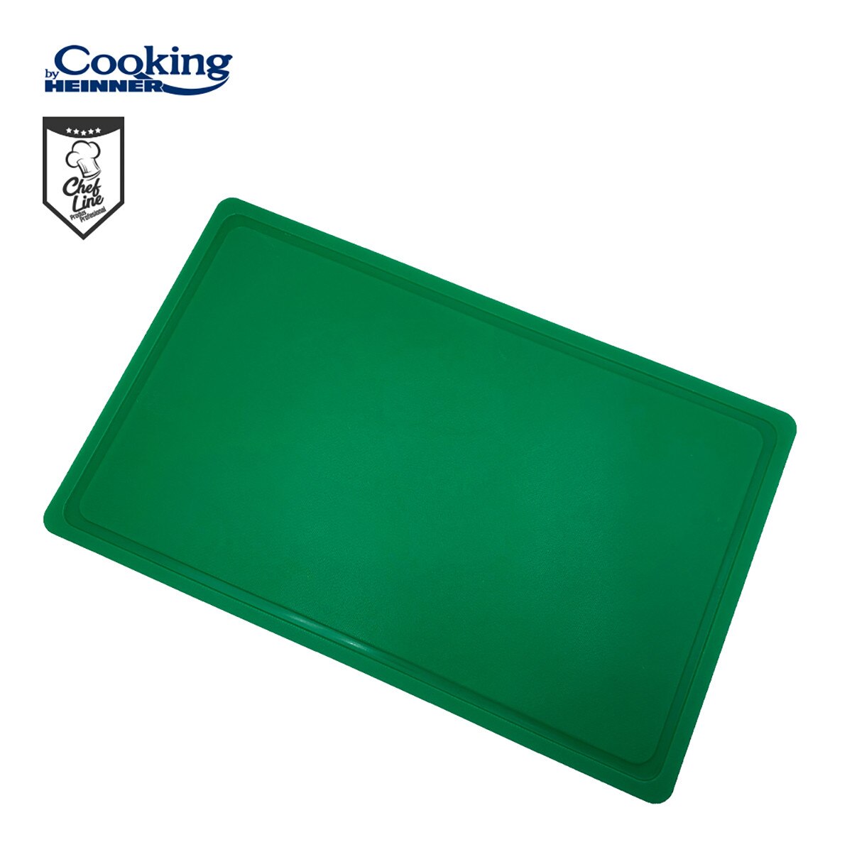 Tocator cu sant Cooking by Heinner HACCP GN1/1, 53 x 32.5 x 2 cm, verde